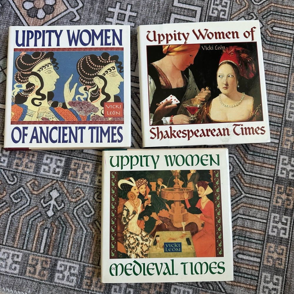 Uppity Women Book Set by Vicki León